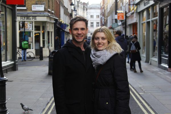 Murray and Emily James