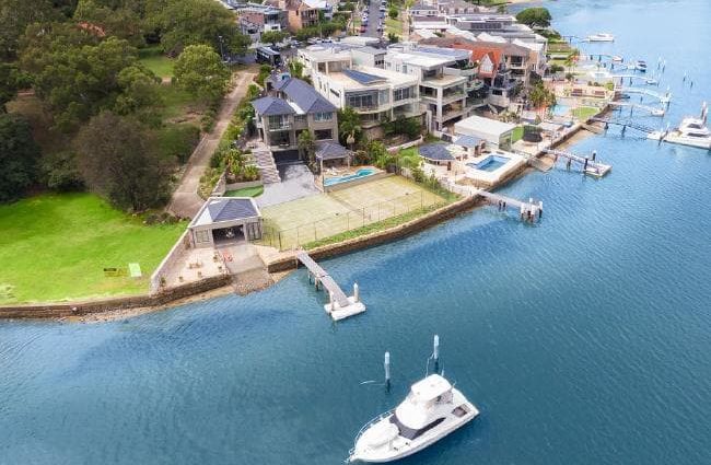 waterfront home