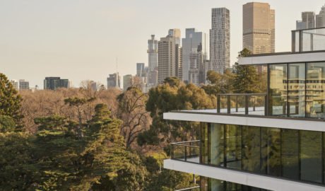 luxury apartment building