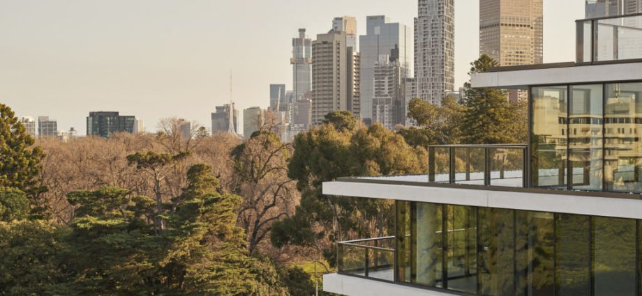 luxury apartment building