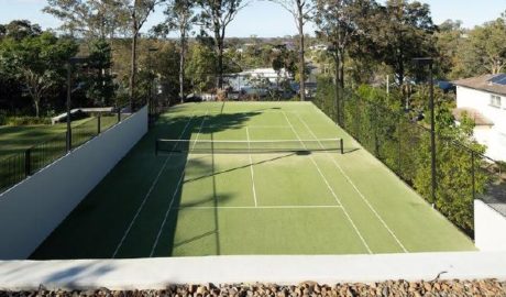 Tennis Court homes