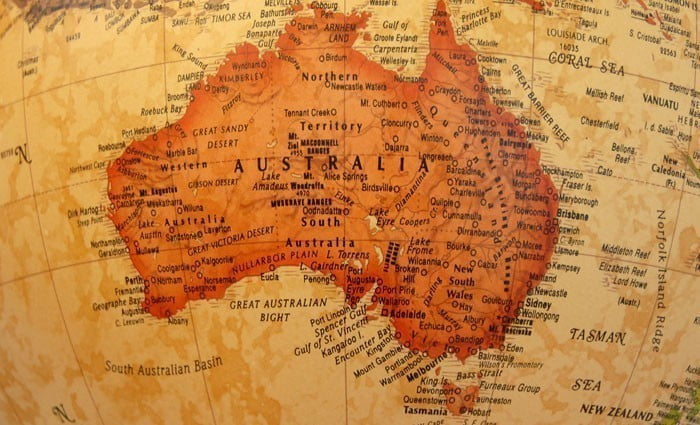 Map of Australia