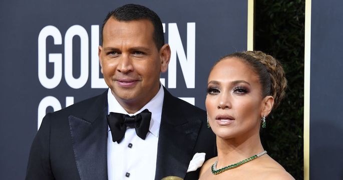 Jennifer Lopez and Alex Rodriguez