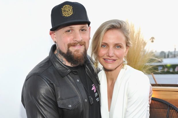 Cameron Diaz and Benji Madden