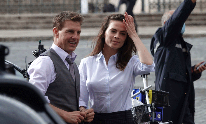 Mission Impossible 7: Tom Cruise & Hayley Atwell