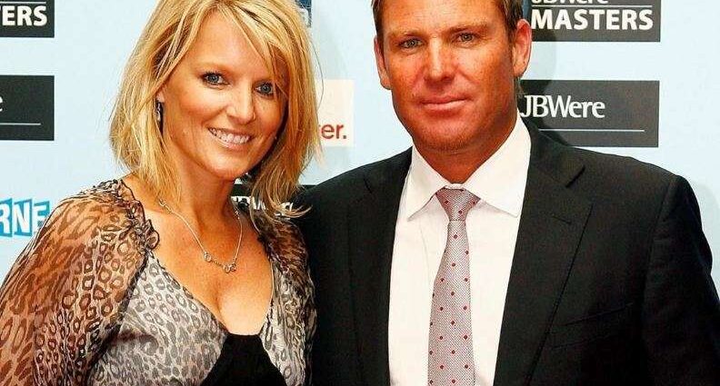 Shane Warne & ex wife Simone Callahan