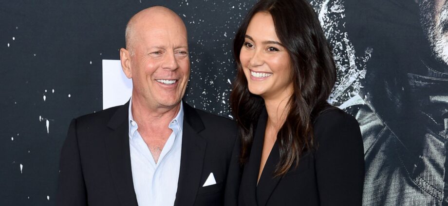 Bruce Willis & his wife Emma Heming