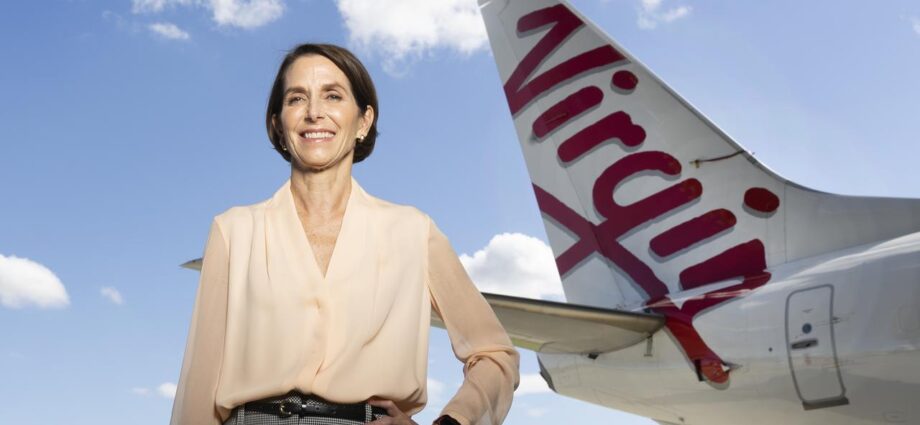 hVirgin Australia CEO Jayne Hrdlicka