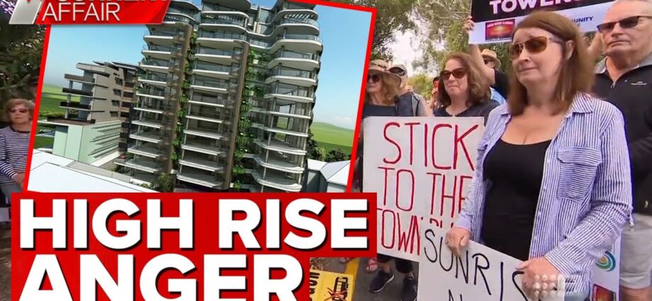 Neighbours blowing up over high rise development
