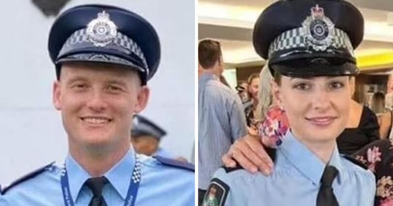 Constables Matthew Arnold and Rachel McCrow