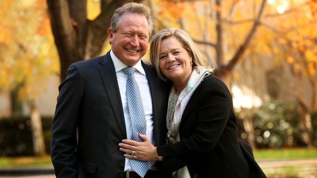 Andrew and Nicola Forrest