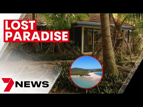 dilapidated island resort