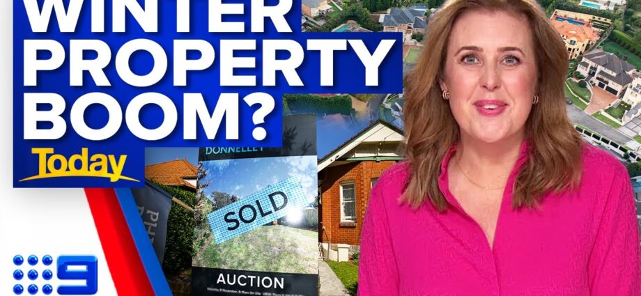 Winter property boom