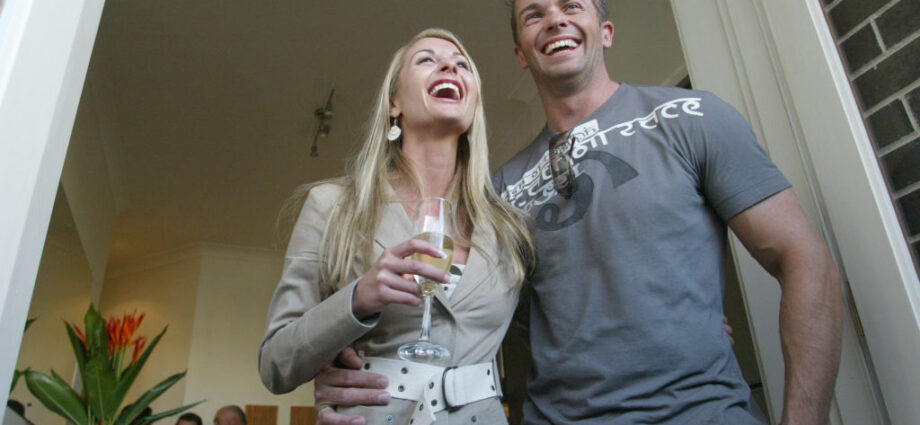 The Block 2003 winners Fiona Mills and Adam Thorn
