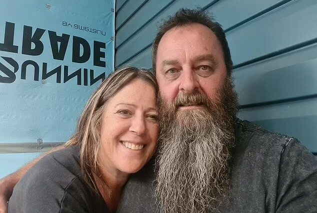 Lucky couple Kevin and Andrea Griffin