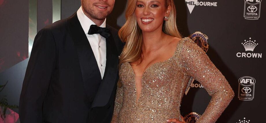 Toby Greene and Georgia Stirton