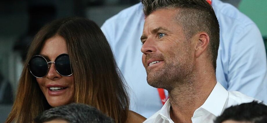 Pete Evans and wife Nicola Evans