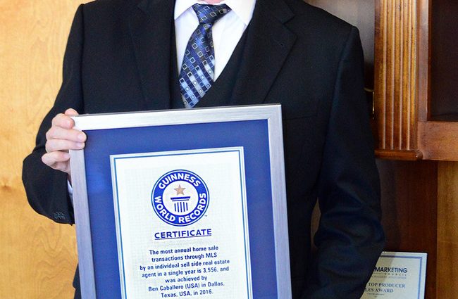  Guinness World Record holder