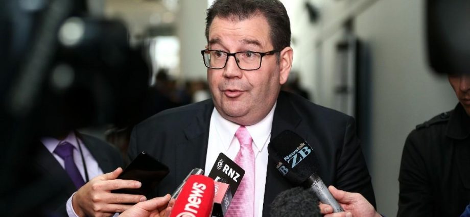 Finance Minister Grant Robertson