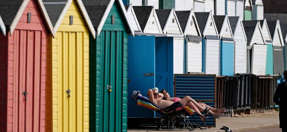 Beach huts