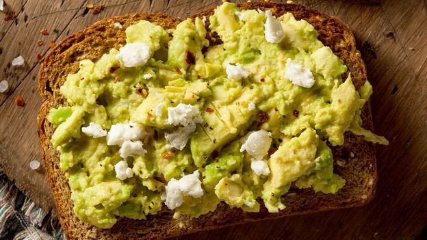 avocado on toast