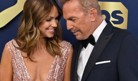 Kevin Costner and the estranged wife Christine Baumgartner