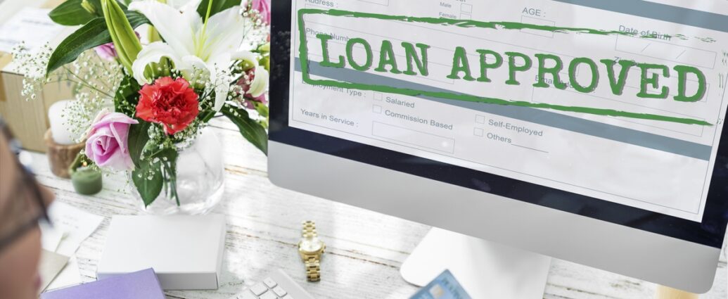 Loan Approved Application Form Concept