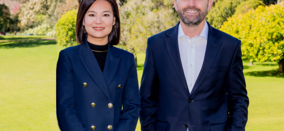 Local Ray White real estate experts May Ma and Daniel Horrobin