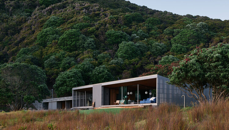 Omata Beach House in Northland by Herbst Architects