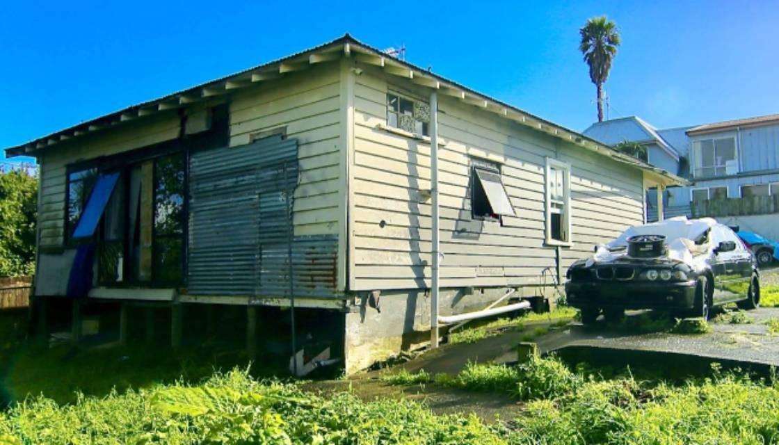 abandoned house