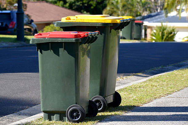 wheelie bins