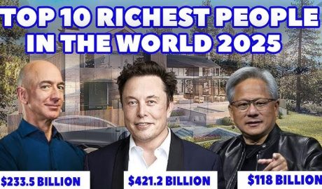 The top 10 richest people in the world in 2025